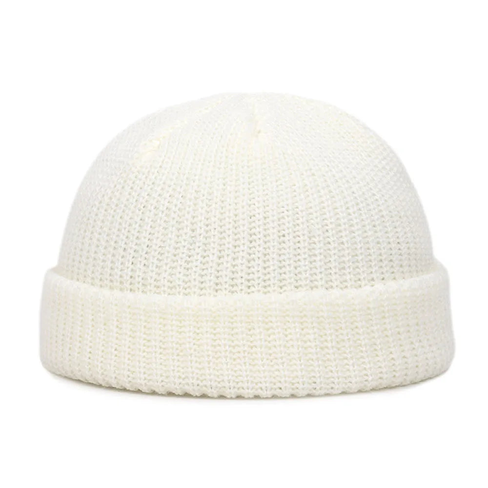 HSF Marketplace unisex knitted beanie hat for women, warm winter design in a soft textured knit