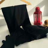 Premium pure cashmere winter hat, scarf, and gloves set in soft coordinated colors