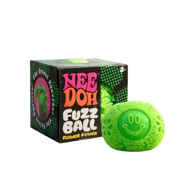 Needoh Rainbow Squishy Ball sensory fidget toy by HSF Marketplace for stress relief and tactile play