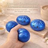 A2027Glitter Dumpling Glitter Dumpling Squishy with Box Dumplings Sensory Squeeze Toy for Stress Relief