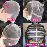 Straight Bob Full Lace Wig Transparent Lace Wigs 130%-180% Density Human Hair Brazilian Silky Straight Full Lace Wig Color #2