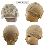 Lace Front Wig Cap For Making Wigs Adjustable Strap Net Weaving Cap to Make 1Pc Wig Include Custom Wig Cap Processing Service