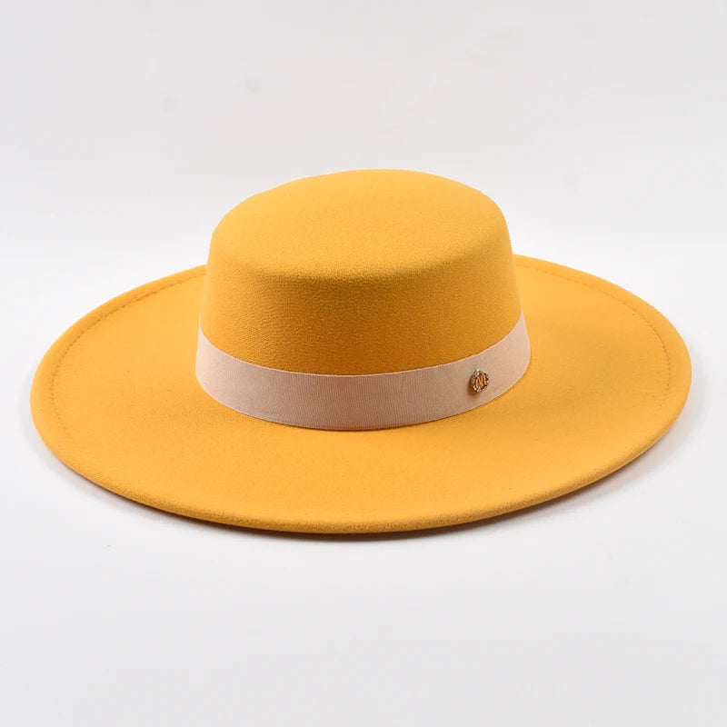 Women's French-style fedora hat by HSF Marketplace, elegant winter accessory with a classic silhouette
