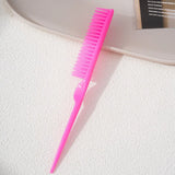 3 Rows Detangling Comb Anti-static Comb Professional Curly Defining Hairdressing Hair Styling Brush Barber Salon Tools SZI19