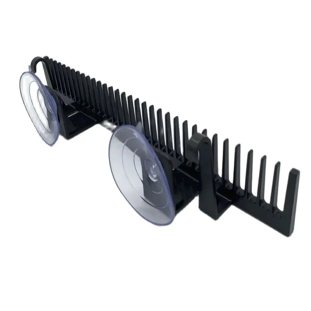 Lightweight HSF Marketplace hair extension holder and wig stand for salon styling, displaying hair extensions and wigs neatly.