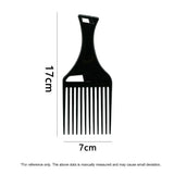Sponge hair brush and comb set, hair styling set with curling comb and curling sponge, suitable for all hair types