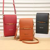Husband Marketplace Crazy Bag fashion touch screen lock cell phone bag with card holder, crossbody shoulder bag for women