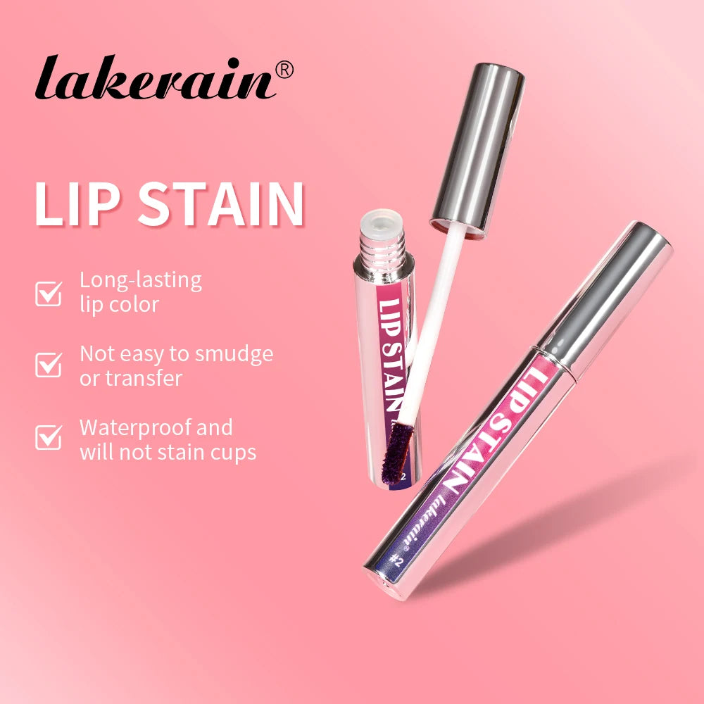 Long-lasting waterproof pink lip stain by HSF Marketplace showing a woman’s lips with natural, transfer-proof lip tint.