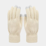 Warm knit beanie, scarf and gloves set for men and women by HSF Marketplace