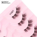 Half Eyelashes False Lashes 10-5 Pairs Cat Eye Eyelashes Eyelash Extension 3D Mink Half Lash Natural Makeup Faux Cils Maquiagem