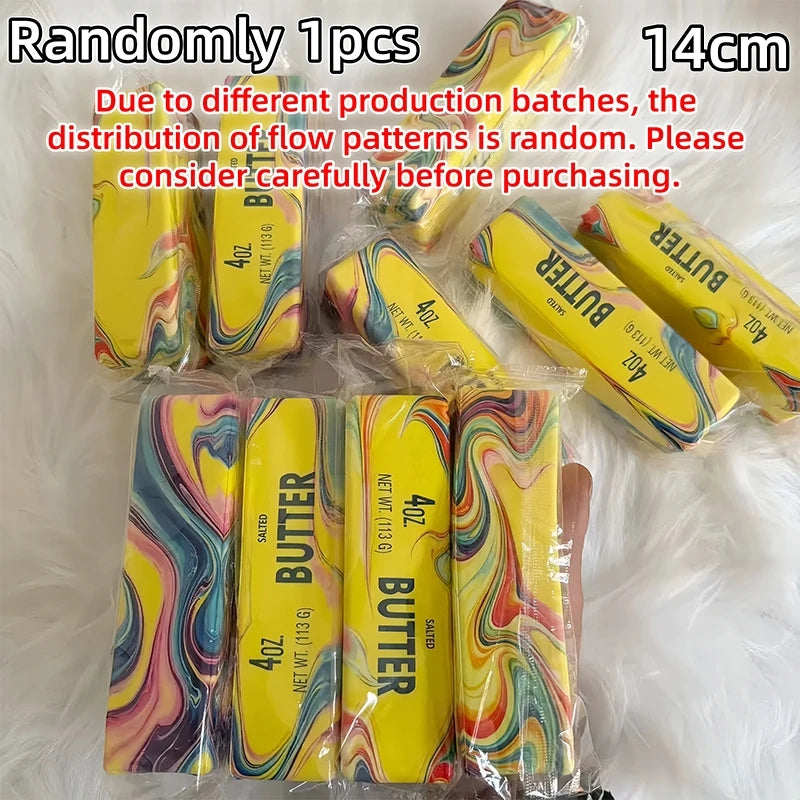 Squishy Butter Stick Fidget Toy Sticky Butter Stick Slow Rebound Stress Ball Squeeze Toy Anti-stress Sensory Toy for Adults 2026