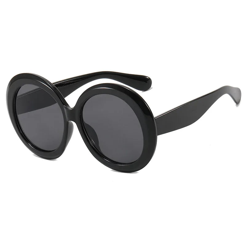 Large round oversized sunglasses for women and men, luxury brand HSF Marketplace, unisex big frame sun glasses and riding goggles