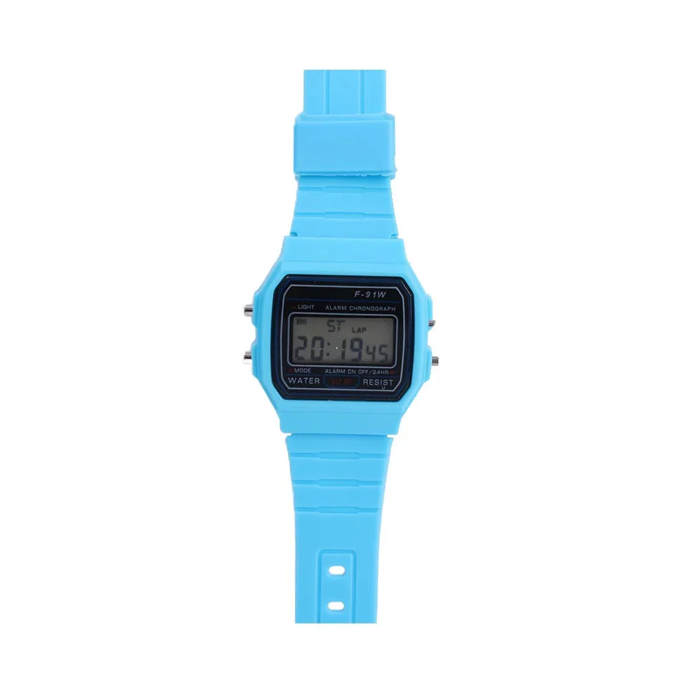 F91W Digital Watches for Men Women LED Electronic Wristwatch Waterproof Sports Military Watch Female Clock Relojes Digitales