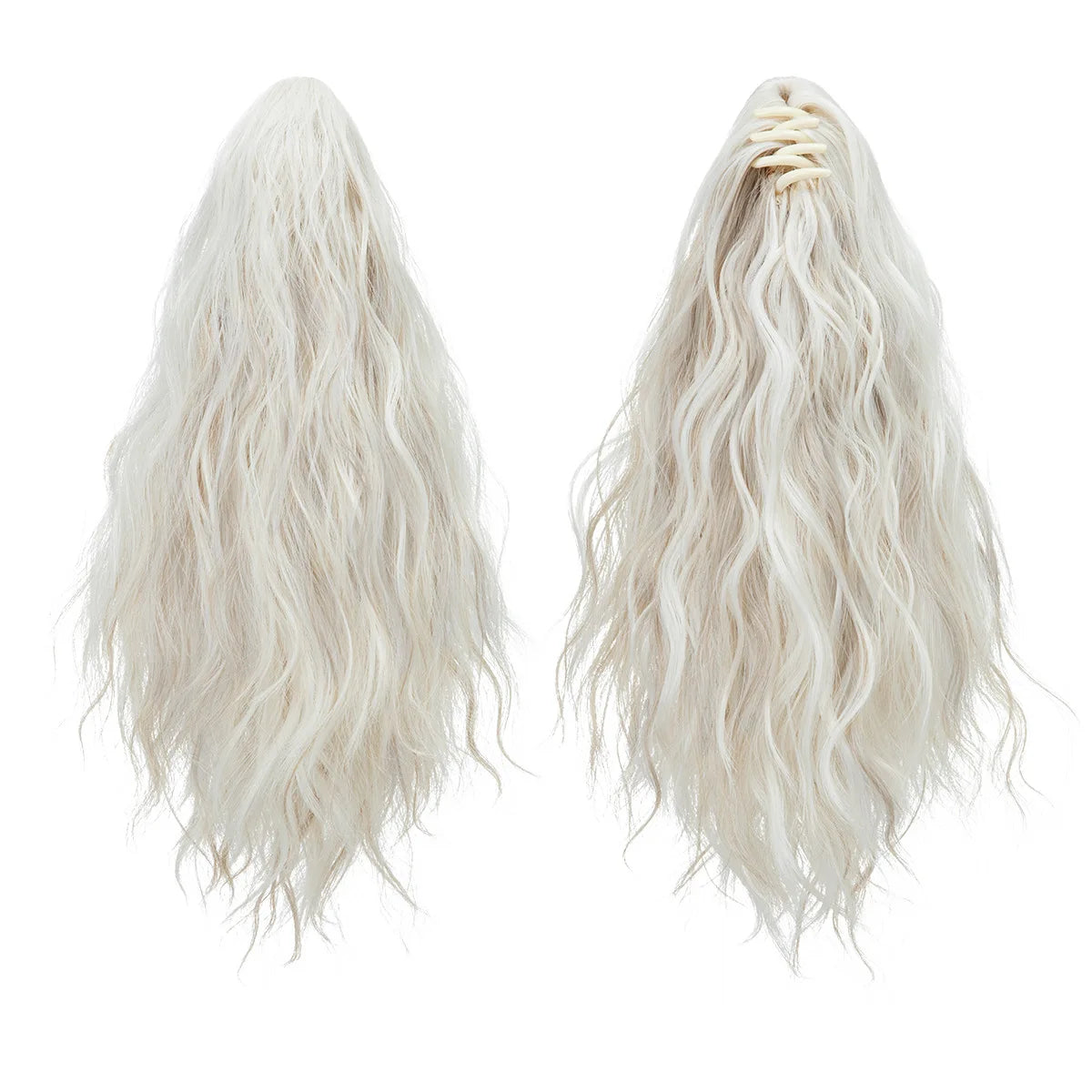 HSF Marketplace cute curly ponytail extension with easy clip-in design for everyday wear