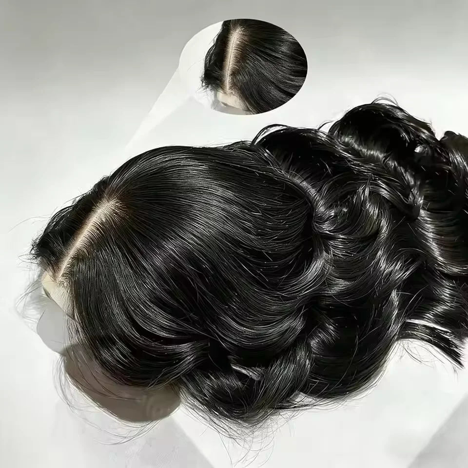 18 24 Inch  HD Transparent Lace Frontal Wigs Body Wave Human Hair 13x4 Lace Front Wig Medium Length Closure Wigs For Women