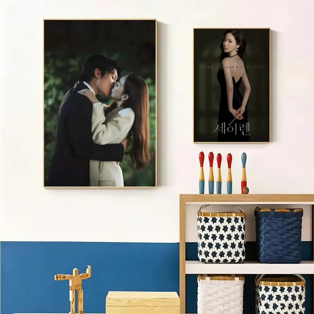 Korean drama S-Siren Kiss poster for stylish home decor, K-culture merch by HSF Marketplace