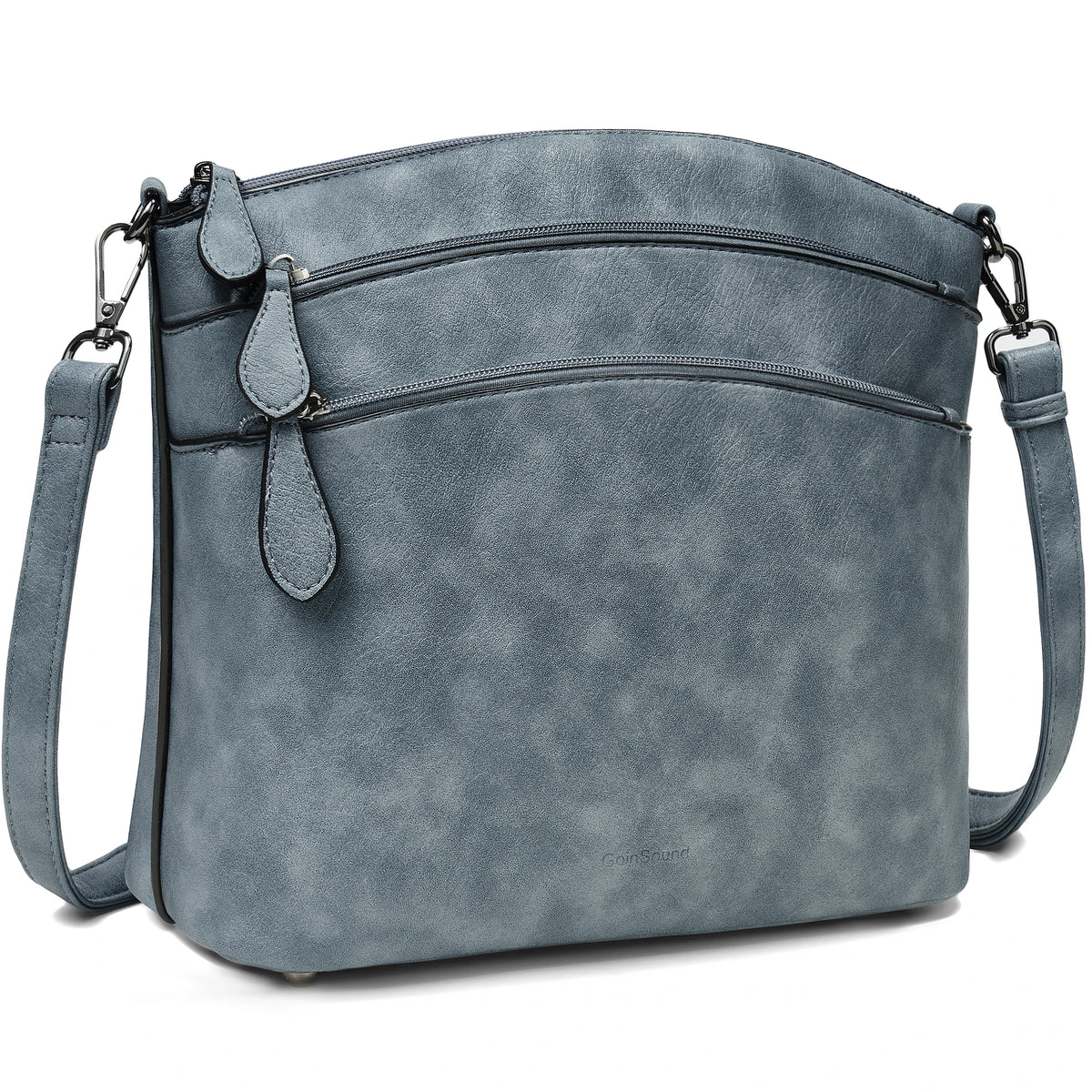 Women's shoulder handbag by HSF Marketplace with adjustable strap, multi-pocket design, ideal for crossbody carry and everyday use.
