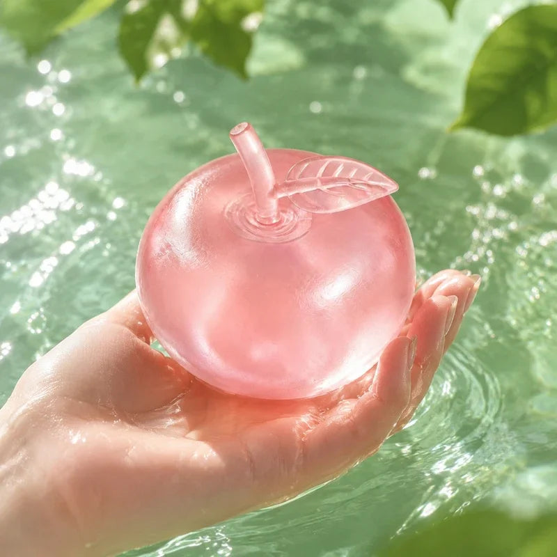 2026 NEW 1/2Pcs Fruit Apple Squishy Fidget Toy, Slow Rising Stretchy Squeeze Toy, Anti-Anxiety Sensory Gift for Adults & Teens