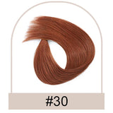 Straight clip-in human hair ponytail extension, 100g, natural wrap-around design for women