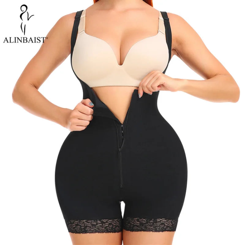 HSF Marketplace women's body shaper bodysuit with tummy control, waist trainer, and butt lift design