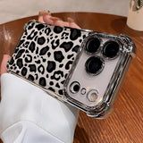 Burgundy leopard print phone case for iPhone 13–18 Pro Max by HSF Marketplace