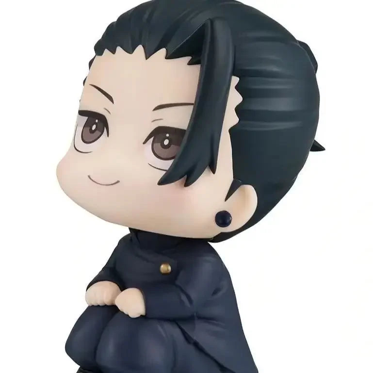 Jujutsu Kaisen collectible figures featuring Geto Suguru, Gojo Satoru, Fushiguro Toji, Okkotsu Yuta and Inumaki Toge