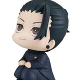 Jujutsu Kaisen collectible figures featuring Geto Suguru, Gojo Satoru, Fushiguro Toji, Okkotsu Yuta and Inumaki Toge