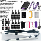 UV Light Hair Extension Kit with UV Glue Tools for Salon  Home Use  Professional Portable Hair Extensions Set for Beauty Use