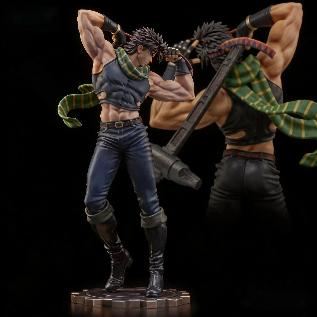 30cm anime Josef Joestar PVC statue figure, desktop ornament collectible model for room and desk decoration
