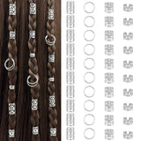 Metal dreadlock hair beads, loc jewelry accessories for hair styling by HSF Marketplace