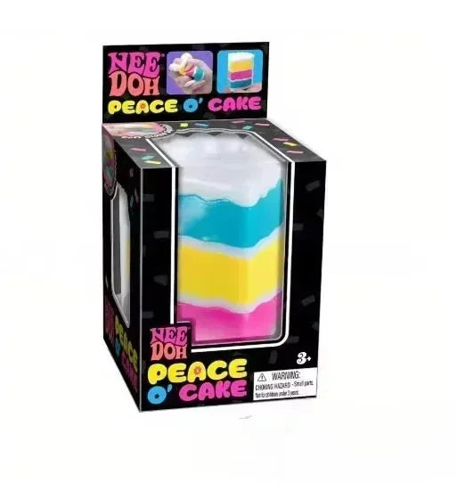 2026 New Model NeeDoh Fuzz Ball Wonder Waves Sensory Squeeze Toy Textured Stress Relief Fidget Ball for Adults Toy