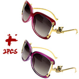 Stylish oval frame sunglasses for women by HSF Marketplace with UV400 protection