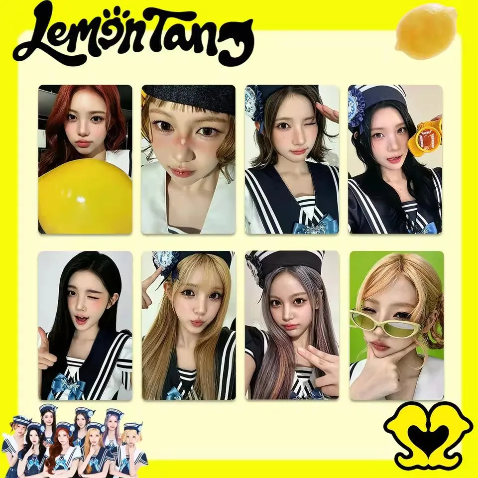 KPOP Hearts2Hearts LOMO photo cards by HSF Marketplace for fans and collectors