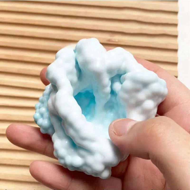 Squishy stress relief ball fidget toy by HSF Marketplace for adults and kids, sensory toy close-up