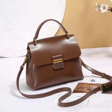 Vintage cow leather women’s handbag for stylish commuters, HSF Marketplace brand