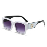 Stylish square designer sunglasses for women and men by HSF Marketplace, UV400 UV protection, unisex European and American fashion eyewear