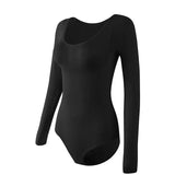 HSF Marketplace body shapewear bodysuit with tummy control and hook closure for women, front view