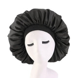 HSF Marketplace satin bonnet sleep cap for curly hair, soft protective head covering for sleeping