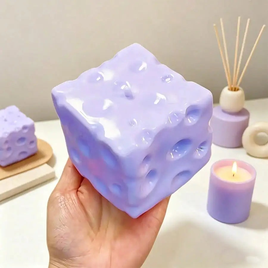 HSF Marketplace jumbo blueberry cheese squishy sensory toy for stress relief and fun