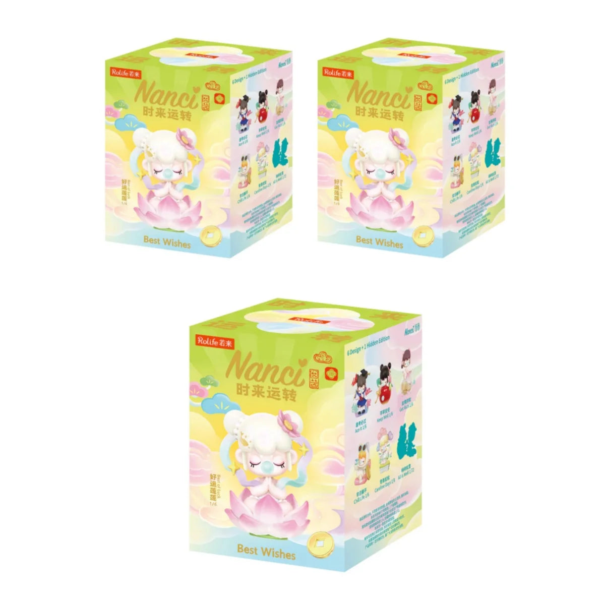 Rolife Nanci's Best Wishes blind box collectible action figure toy for kids and adults