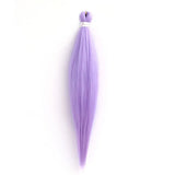 Pre-stretched Braids Hair Professional Itch Free Hot Water Setting Synthetic Fiber Ombre Yaki Texture Braid Hair Extensions