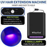 Professional UV light hair extensions machine by HSF Marketplace for salon hair styling tools