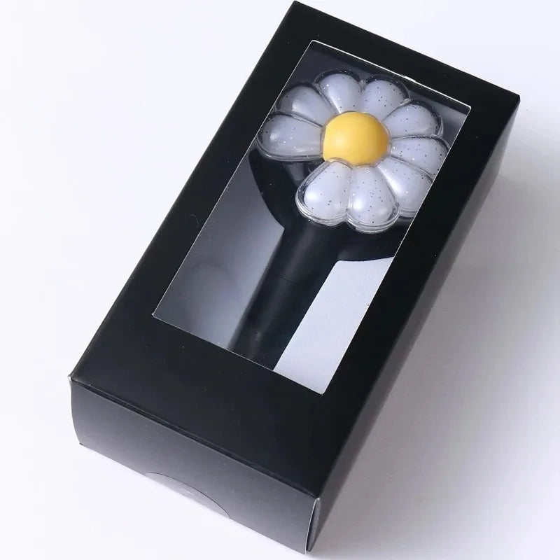 Kpop Daisy mini light stick keychain for fans and collectors, HSF Marketplace K-Culture merch