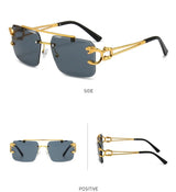 Trendy square HSF Marketplace sunglasses for men and women with UV400 protection