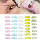 PERMANIA New 7 Pairs Silicone Eyelash Perm Pad Sticky Lashes Rod Shield Lifting 3D Eyelash Curler Accessories Health Beauty Tool