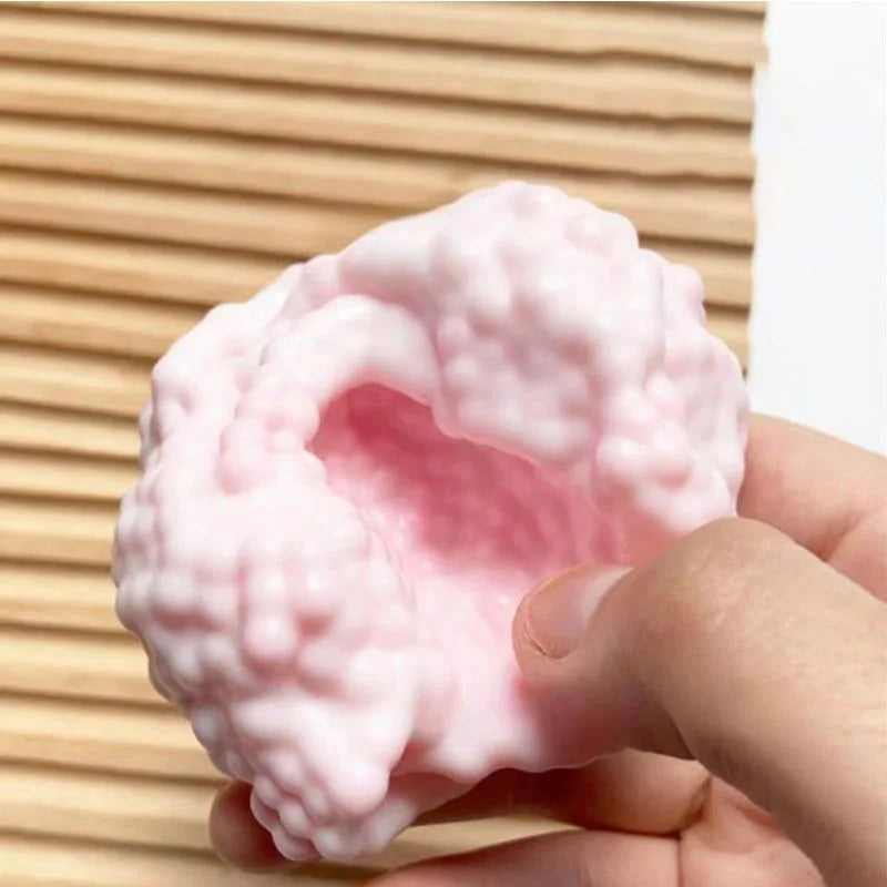 Squishy stress relief ball fidget toy by HSF Marketplace for adults and kids, sensory squeeze toy