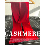 100% pure cashmere winter set with soft hat, scarf, and gloves in a coordinated design