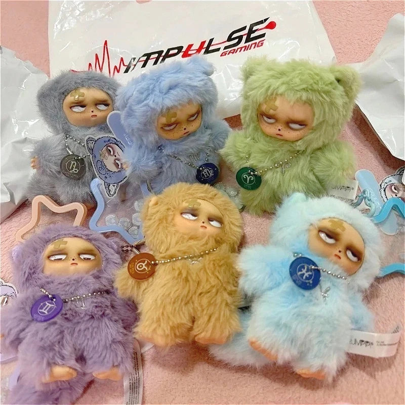 Sleepless Grumpipi V3 When Stars Align blind box mystery anime plush keychain doll pendant by HSF Marketplace