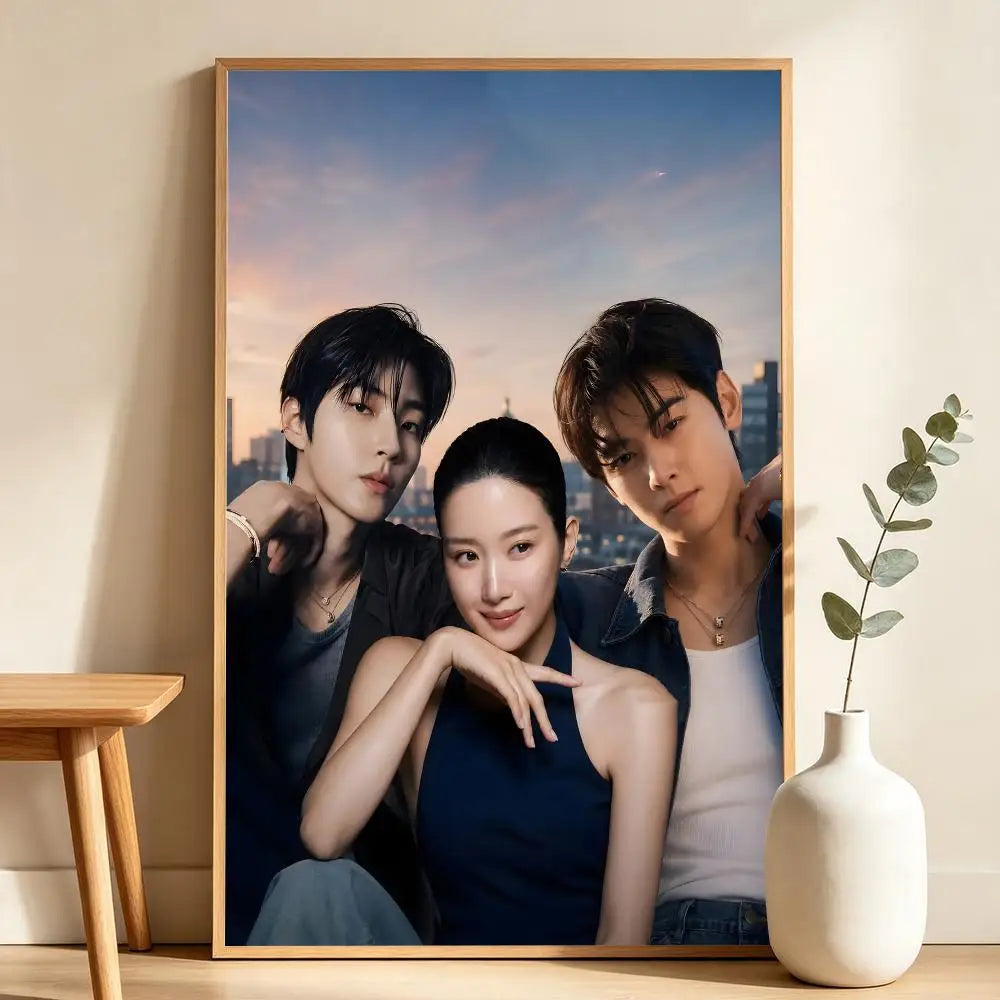 True Beauty Korean drama poster wall art for home decor, featuring K-culture design by HSF Marketplace