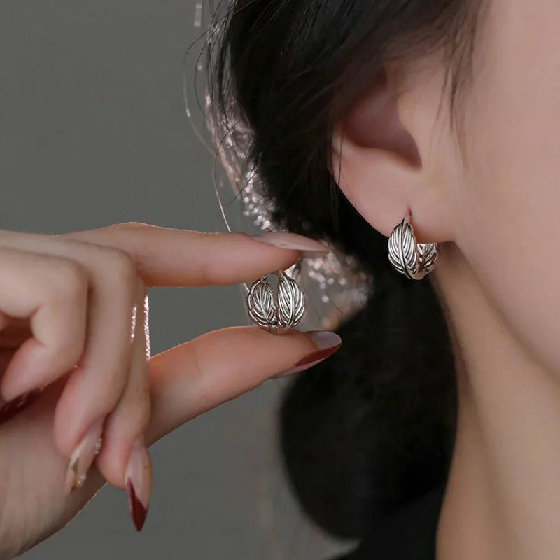 925 Sterling Silver Bow Knot Ear Clip for Women - Sweet Jewelry Gift